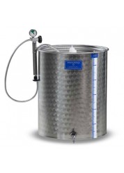 Cisterna inox Marchisio SPA400A, 400 litri, capac flotant cu garnitura, 650x1300 mm